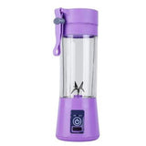 Portable Blender Mixing 380ml Plastic Smoothie Shakes Blender Extractor Mode USB Rechargeable Automatic Juicer Cup